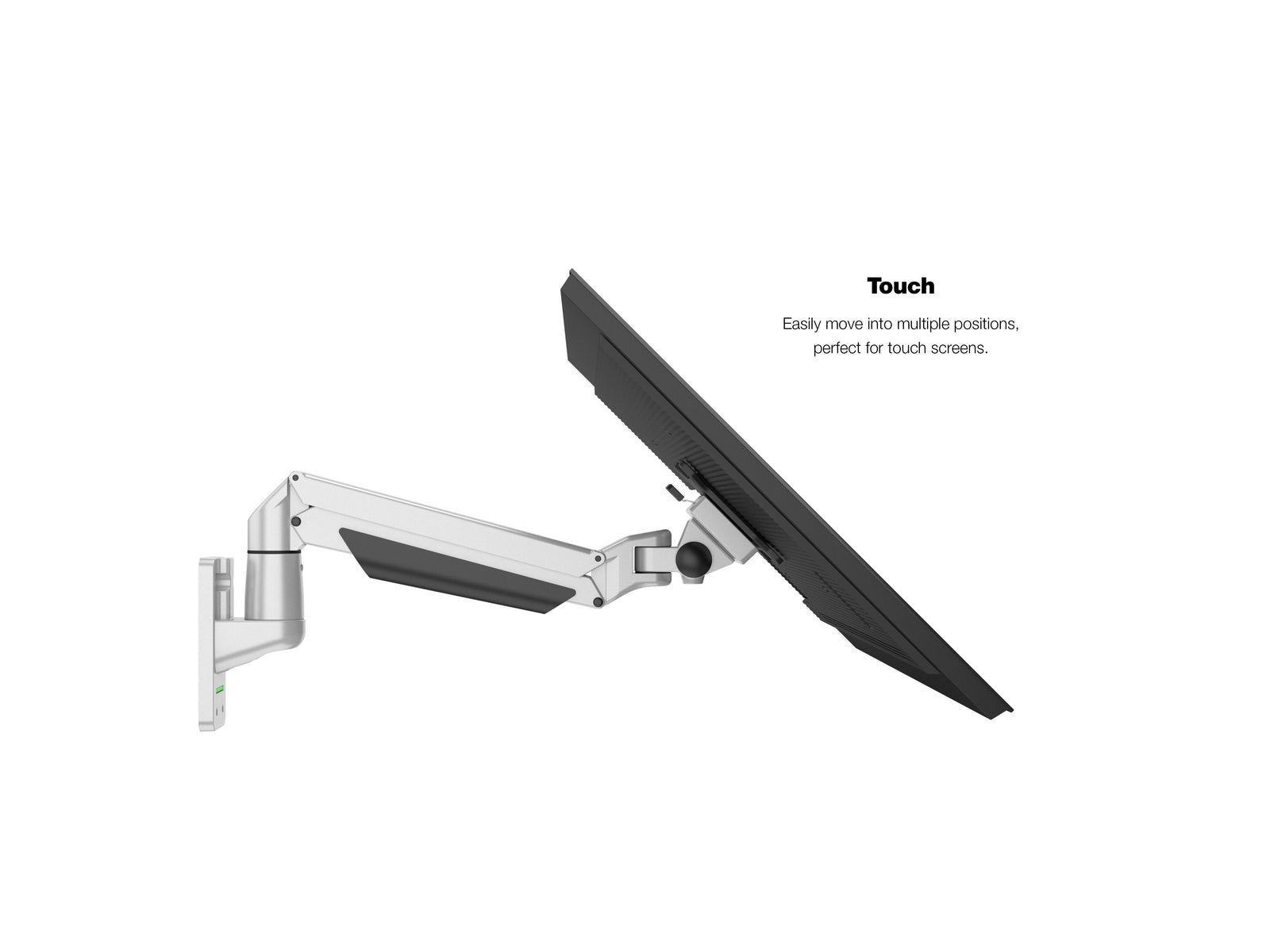 Multibrackets M VESA Gas Lift Arm Wall Monitor Mount for 15"–34" Monitors | 7350105210990