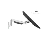 Multibrackets M VESA Gas Lift Arm Wall Monitor Mount for 15"–34" Monitors | 7350105210990