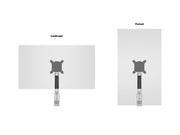 Multibrackets M VESA Gas Lift Arm Wall Monitor Mount for 15"–34" Monitors | 7350105210990