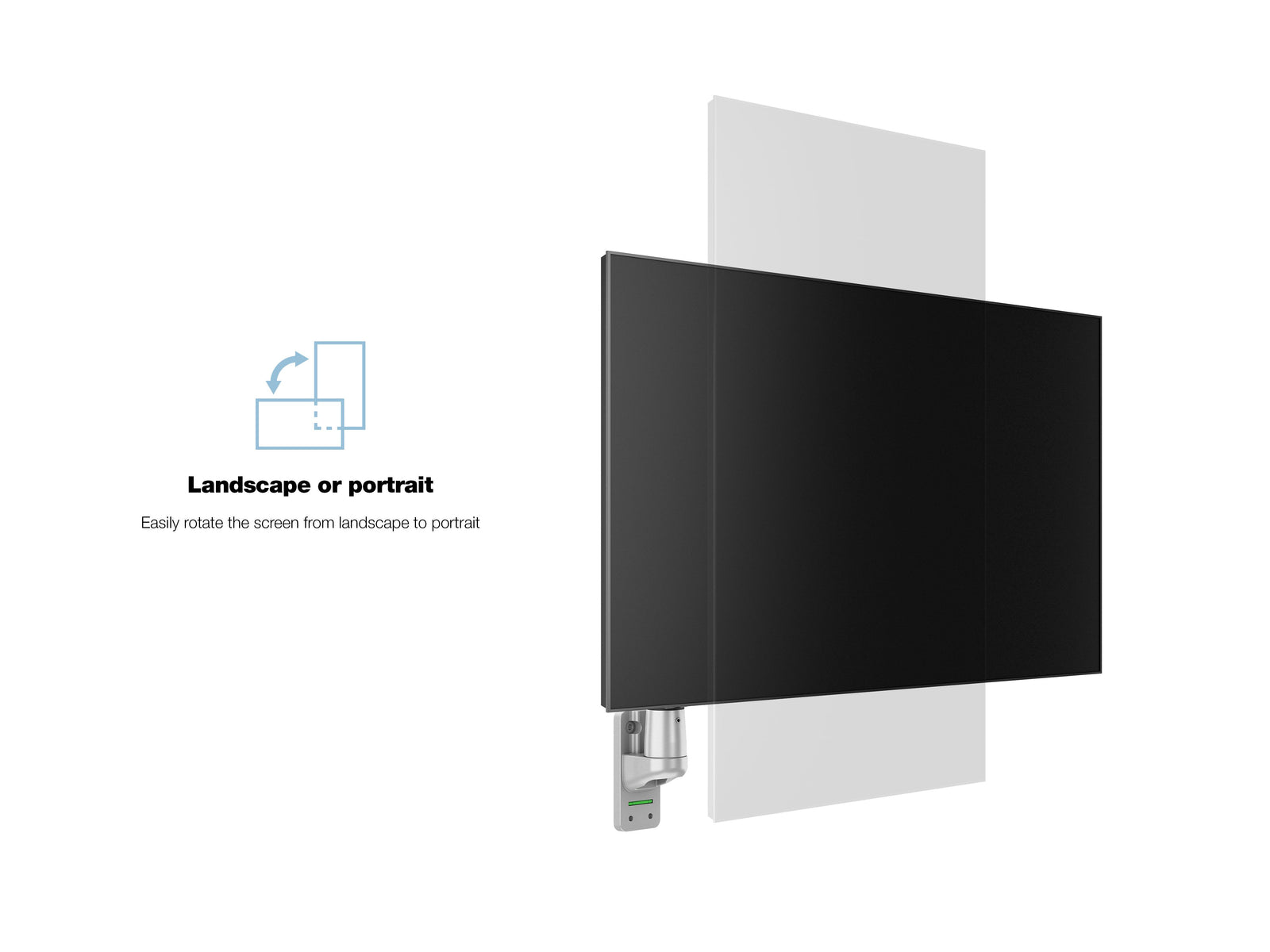Multibrackets M VESA Gas Lift Arm Wall Monitor Mount for 15"–34" Monitors | 7350105210990