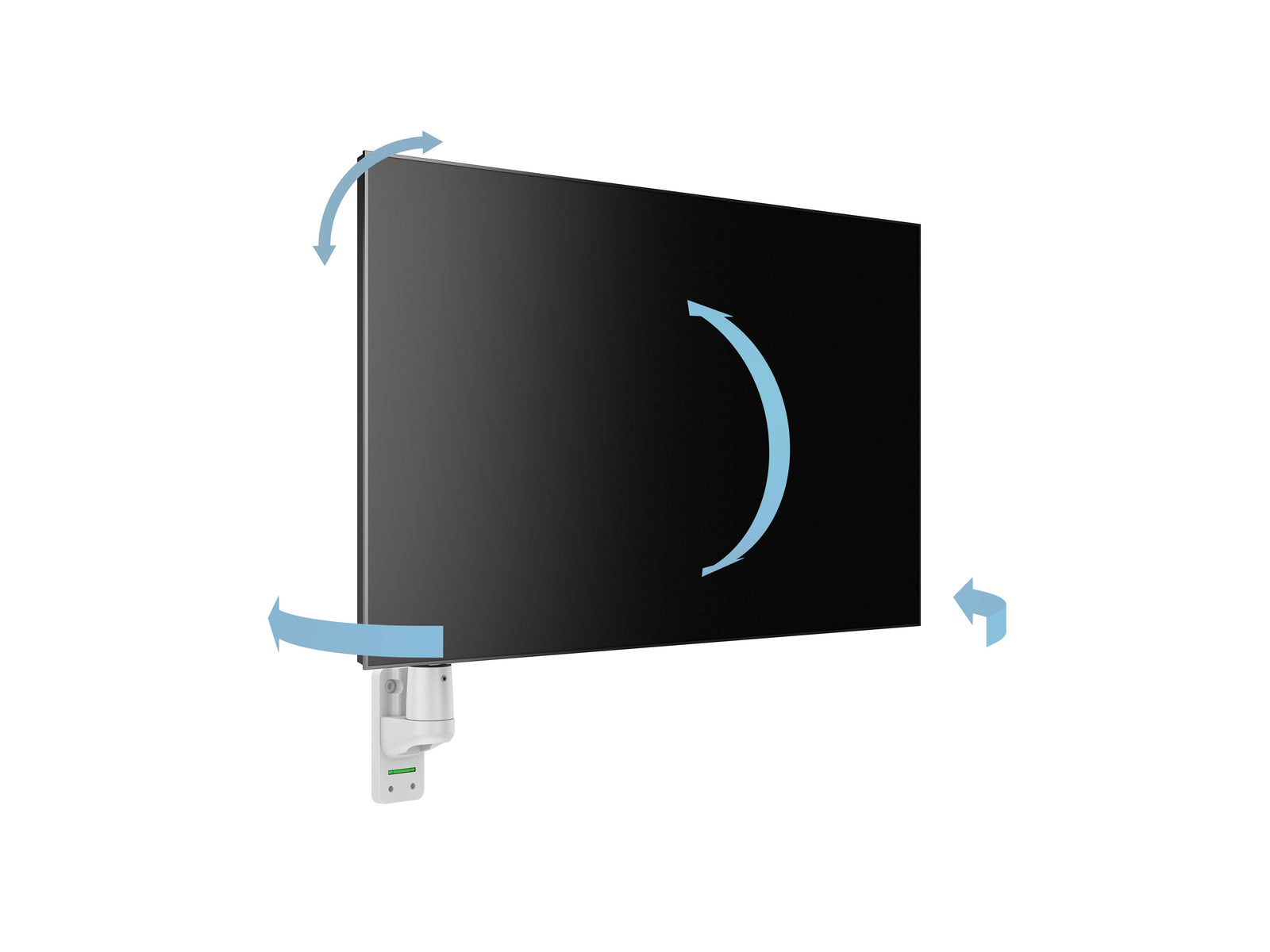 Multibrackets M VESA Gas Lift Arm Wall Monitor Mount for 15"–34" Monitors | 7350105211003