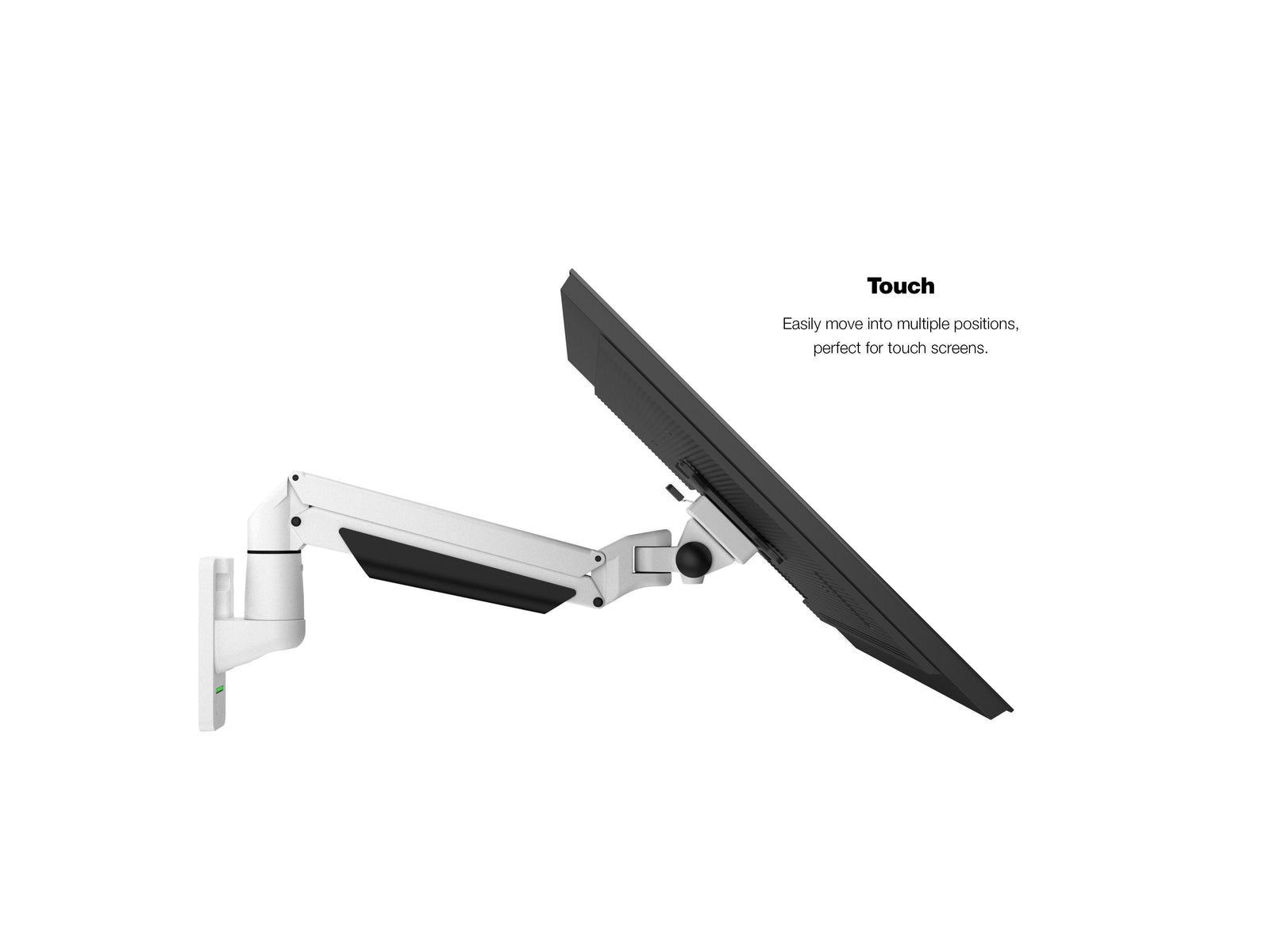 Multibrackets M VESA Gas Lift Arm Wall Monitor Mount for 15"–34" Monitors | 7350105211003