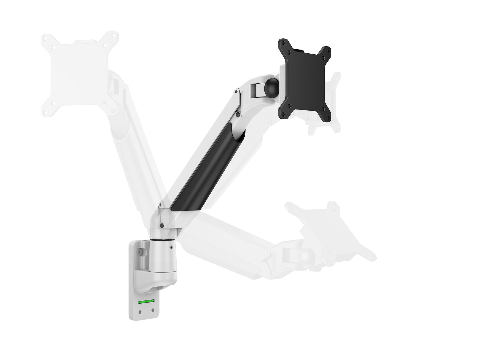 Multibrackets M VESA Gas Lift Arm Wall Monitor Mount for 15"–34" Monitors | 7350105211003