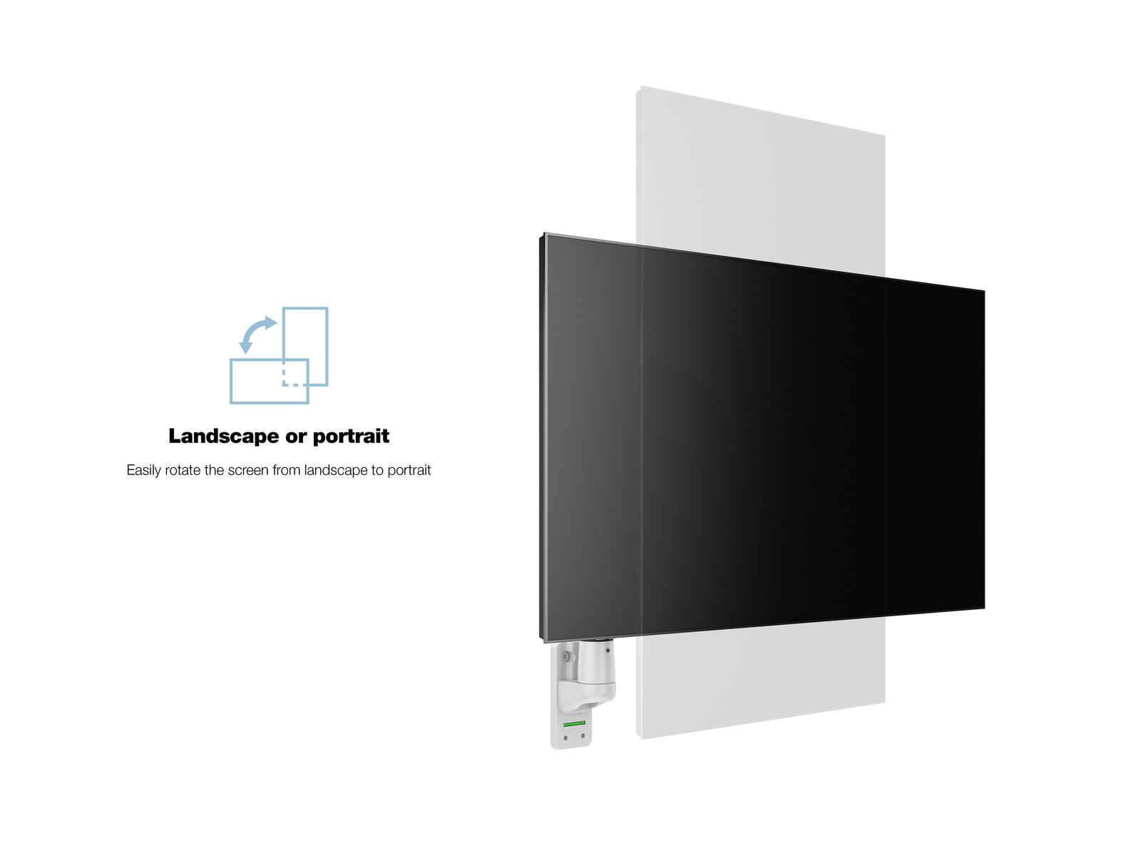Multibrackets M VESA Gas Lift Arm Wall Monitor Mount for 15"–34" Monitors | 7350105211003