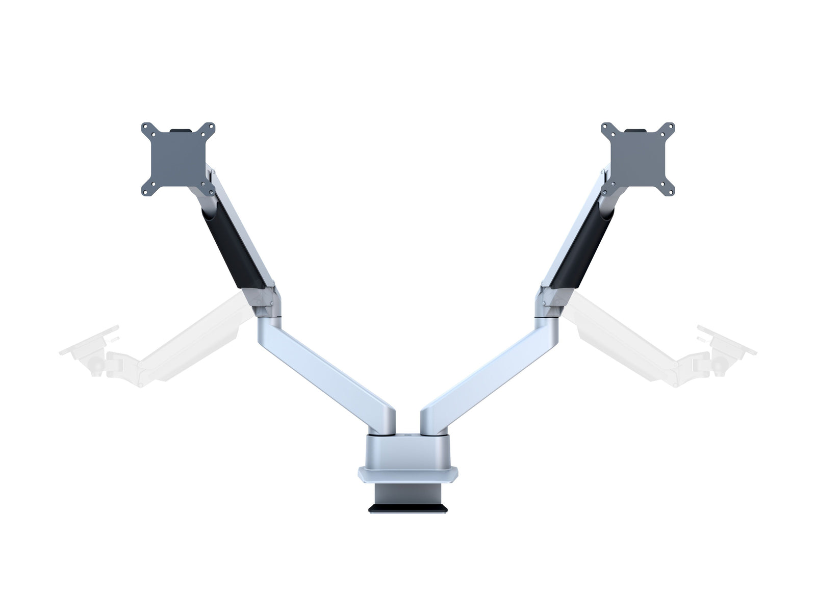 Multibrackets M VESA Gas Lift Dual Monitor Arm Side by Side for 15"–34" Monitors | 7350073733972