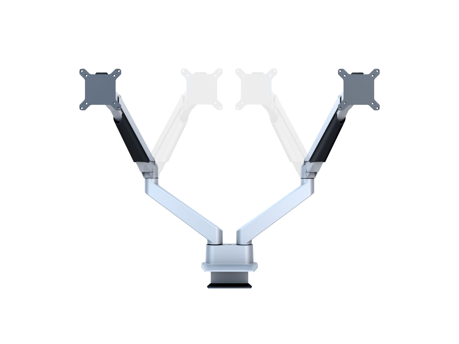 Multibrackets M VESA Gas Lift Dual Monitor Arm Side by Side for 15"–34" Monitors | 7350073733972