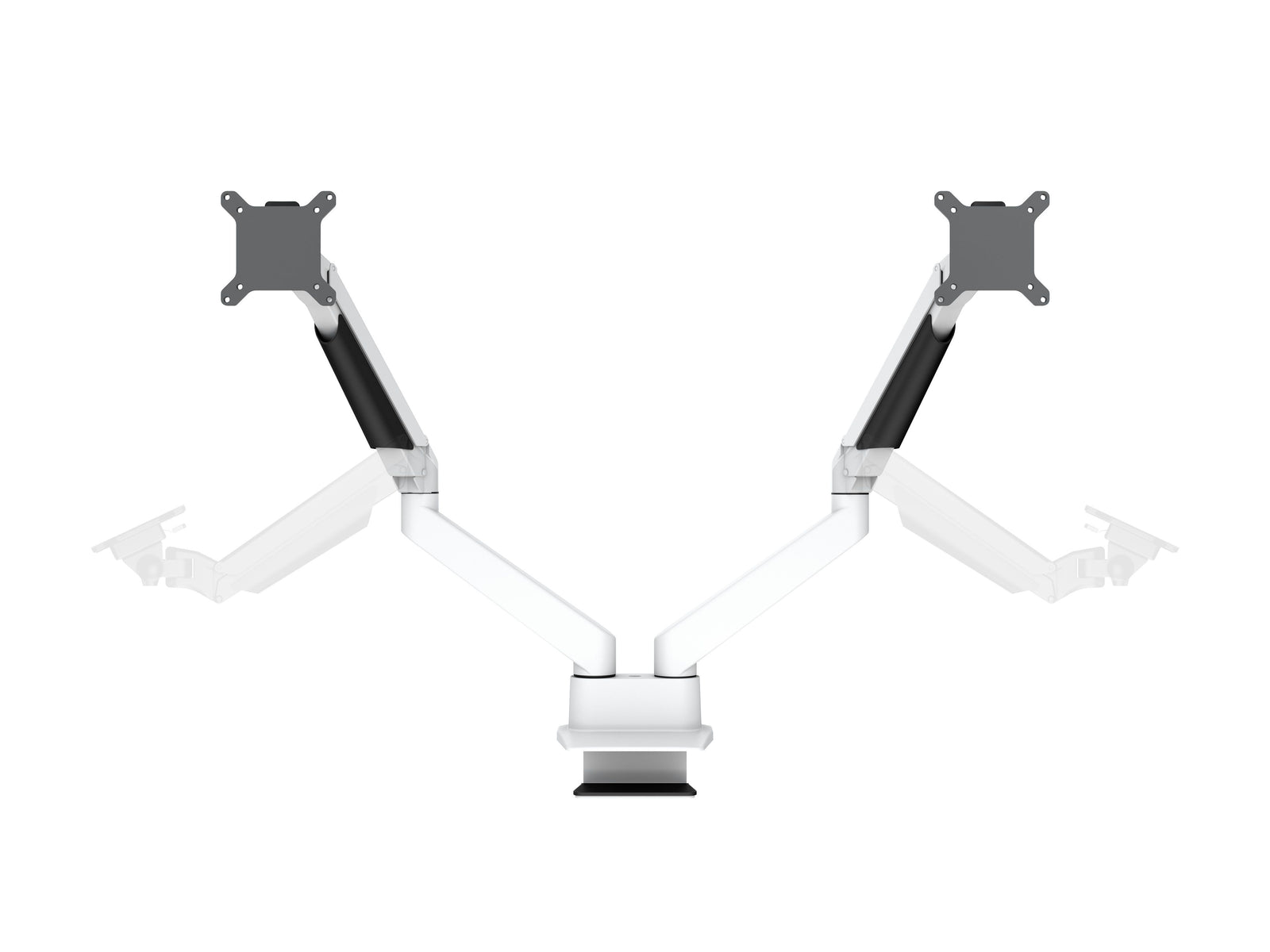 Multibrackets M VESA Gas Lift Dual Monitor Arm Side by Side for 15"–34" Monitors | 7350073733989
