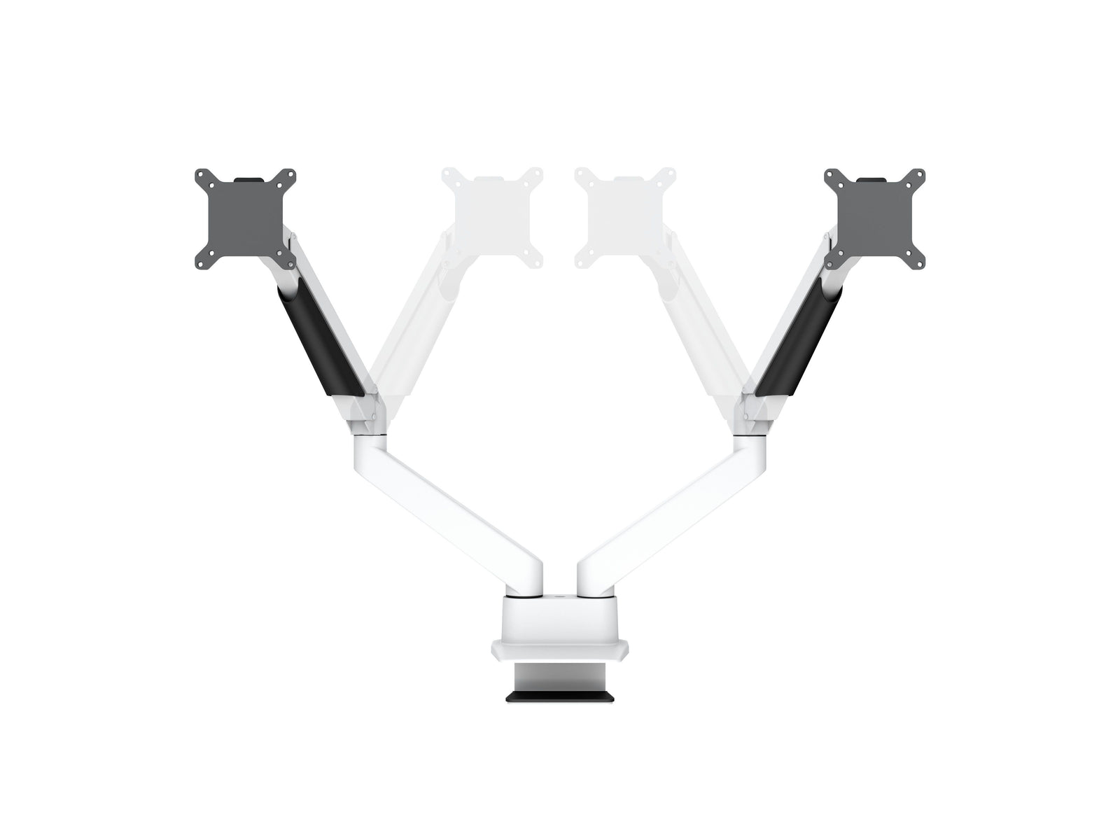 Multibrackets M VESA Gas Lift Dual Monitor Arm Side by Side for 15"–34" Monitors | 7350073733989