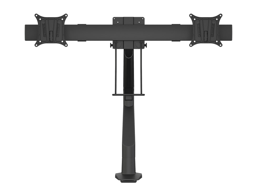 Multibrackets M VESA Gas Lift Dual Monitor Arm with Duo Crossbar for 15"–28" Monitors | 7350073735921