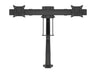Multibrackets M VESA Gas Lift Dual Monitor Arm with Duo Crossbar for 15"–28" Monitors | 7350073735921