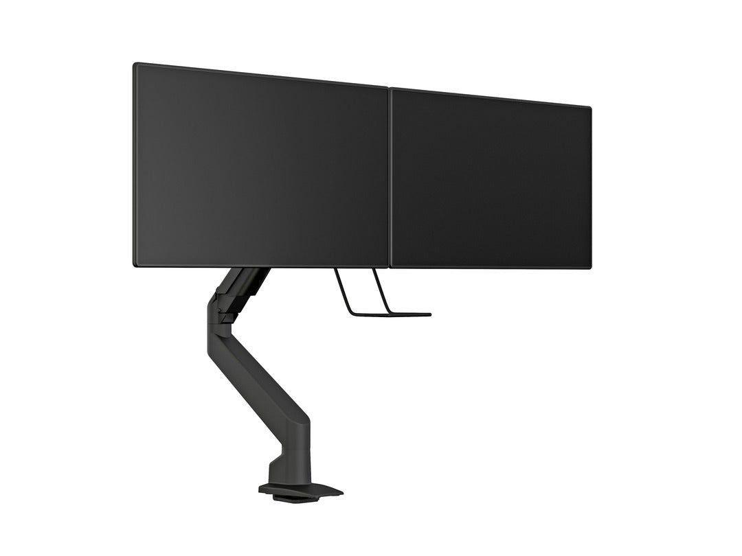 Multibrackets M VESA Gas Lift Dual Monitor Arm with Duo Crossbar for 15"–28" Monitors | 7350073735921