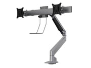 Multibrackets M VESA Gas Lift Dual Monitor Arm with Duo Crossbar for 15"–28" Monitors | 7350073735938