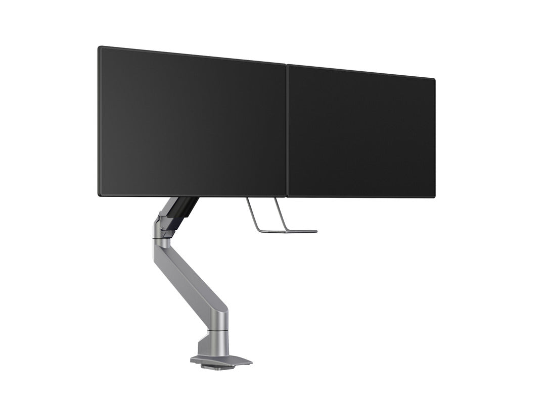 Multibrackets M VESA Gas Lift Dual Monitor Arm with Duo Crossbar for 15"–28" Monitors | 7350073735938