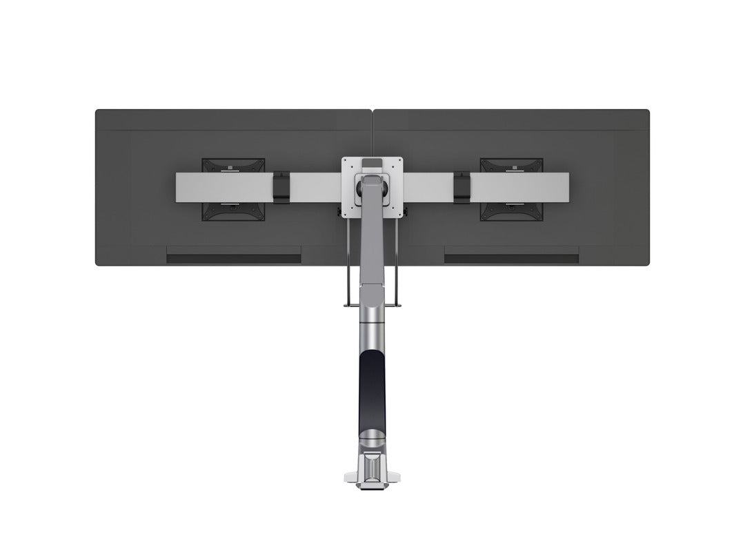 Multibrackets M VESA Gas Lift Dual Monitor Arm with Duo Crossbar for 15"–28" Monitors | 7350073735938