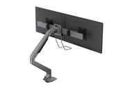 Multibrackets M VESA Gas Lift Dual Monitor Arm with Duo Crossbar for 15"–28" Monitors | 7350073735938