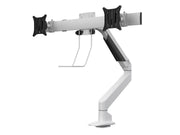 Multibrackets M VESA Gas Lift Dual Monitor Arm with Duo Crossbar for 15"–28" Monitors | 7350073735945