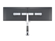 Multibrackets M VESA Gas Lift Dual Monitor Arm with Duo Crossbar for 15"–28" Monitors | 7350073736362