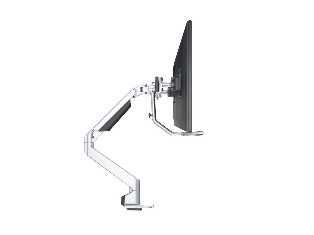Multibrackets M VESA Gas Lift Dual Monitor Arm with Duo Crossbar for 15"–28" Monitors | 7350073736362