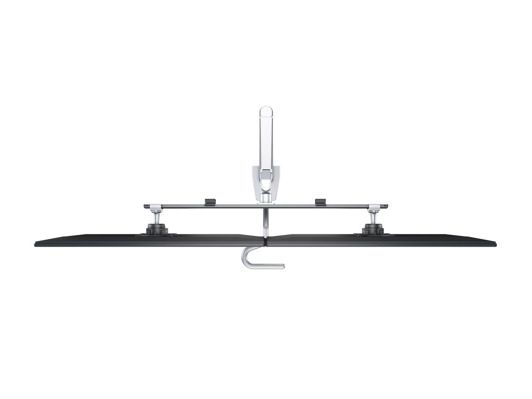 Multibrackets M VESA Gas Lift Dual Monitor Arm with Duo Crossbar for 15"–28" Monitors | 7350073736362