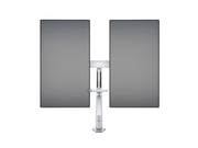 Multibrackets M VESA Gas Lift Dual Monitor Arm with Duo Crossbar for 15"–28" Monitors | 7350073736362