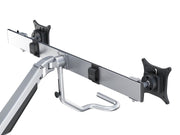 Multibrackets M VESA Gas Lift Dual Monitor Arm with Duo Crossbar for 15"–28" Monitors | 7350073736362