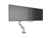 Multibrackets M VESA Gas Lift Dual Monitor Arm with Duo Crossbar for 15"–28" Monitors | 7350073736362
