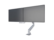 Multibrackets M VESA Gas Lift Dual Monitor Arm with Duo Crossbar for 15"–28" Monitors | 7350073736362