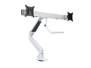Multibrackets M VESA Gas Lift Dual Monitor Arm with Duo Crossbar for 15"–28" Monitors | 7350073736379