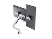 Multibrackets M VESA Gas Lift Dual Monitor Arm with Duo Crossbar for 15"–28" Monitors | 7350073736379