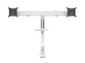 Multibrackets M VESA Gas Lift Dual Monitor Arm with Duo Crossbar for 15"–28" Monitors | 7350073736379
