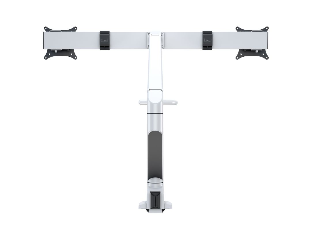 Multibrackets M VESA Gas Lift Dual Monitor Arm with Duo Crossbar for 15"–28" Monitors | 7350073736379
