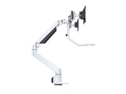 Multibrackets M VESA Gas Lift Dual Monitor Arm with Duo Crossbar for 15"–28" Monitors | 7350073736379