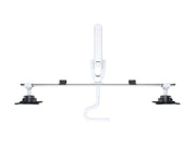 Multibrackets M VESA Gas Lift Dual Monitor Arm with Duo Crossbar for 15"–28" Monitors | 7350073736379