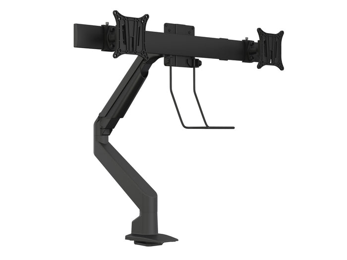 Multibrackets M VESA Gas Lift HD Dual Monitor Arm with Duo Crossbar for 15"–28" Monitors | 7350073735952 Monitor Arm Desk Mount Multibrackets