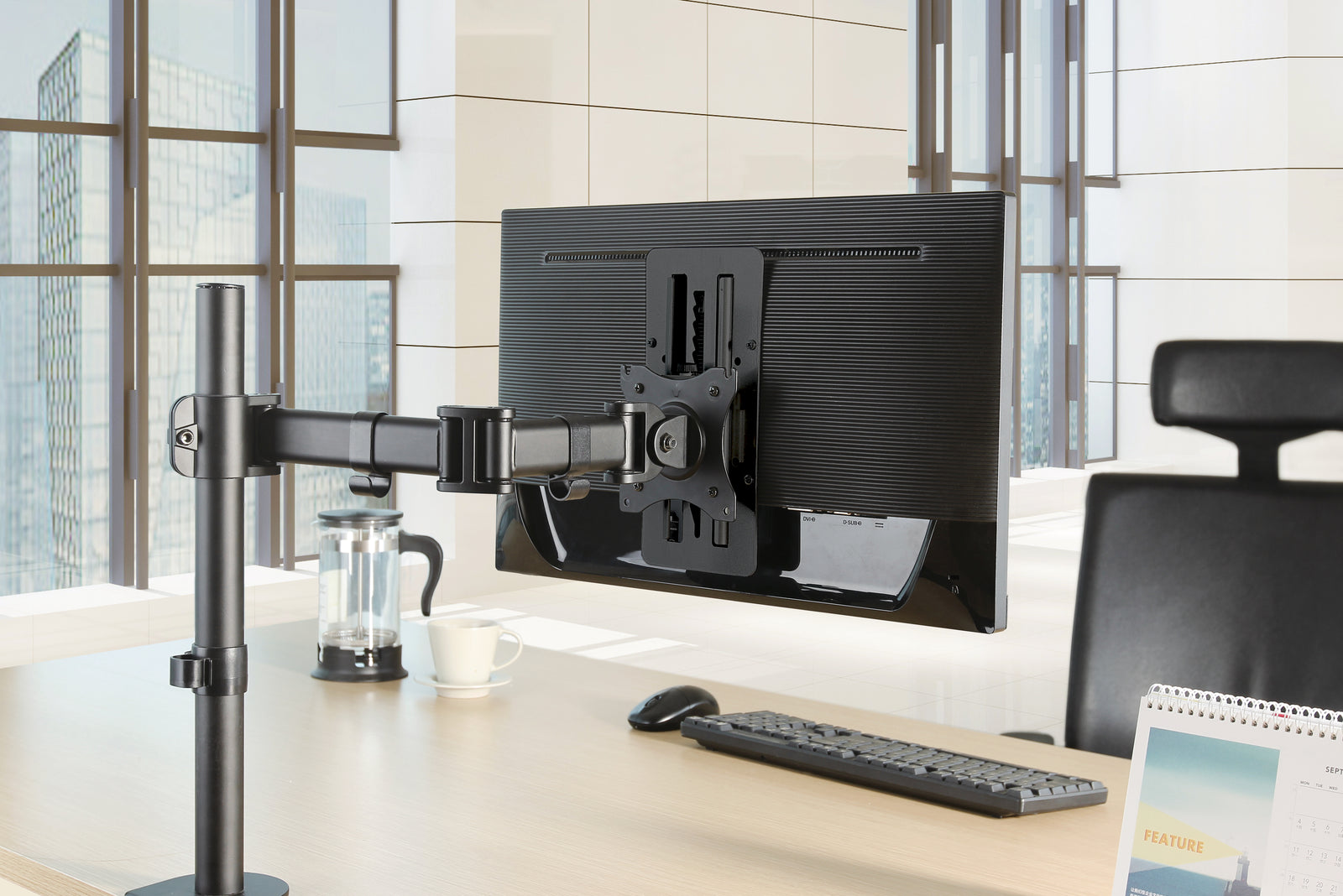 Multibrackets M VESA Monitor Slider 15cm Height Adjustment for 13"-34" Screens | 7350073737796 Mount Accessories Multibrackets