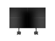 Multibrackets M VESA Quad Vertical Desk Clamp Monitor Mount for 24"–34" Monitors | 7350105212734