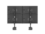 Multibrackets M VESA Quad Vertical Desk Clamp Monitor Mount for 24"–34" Monitors | 7350105212734