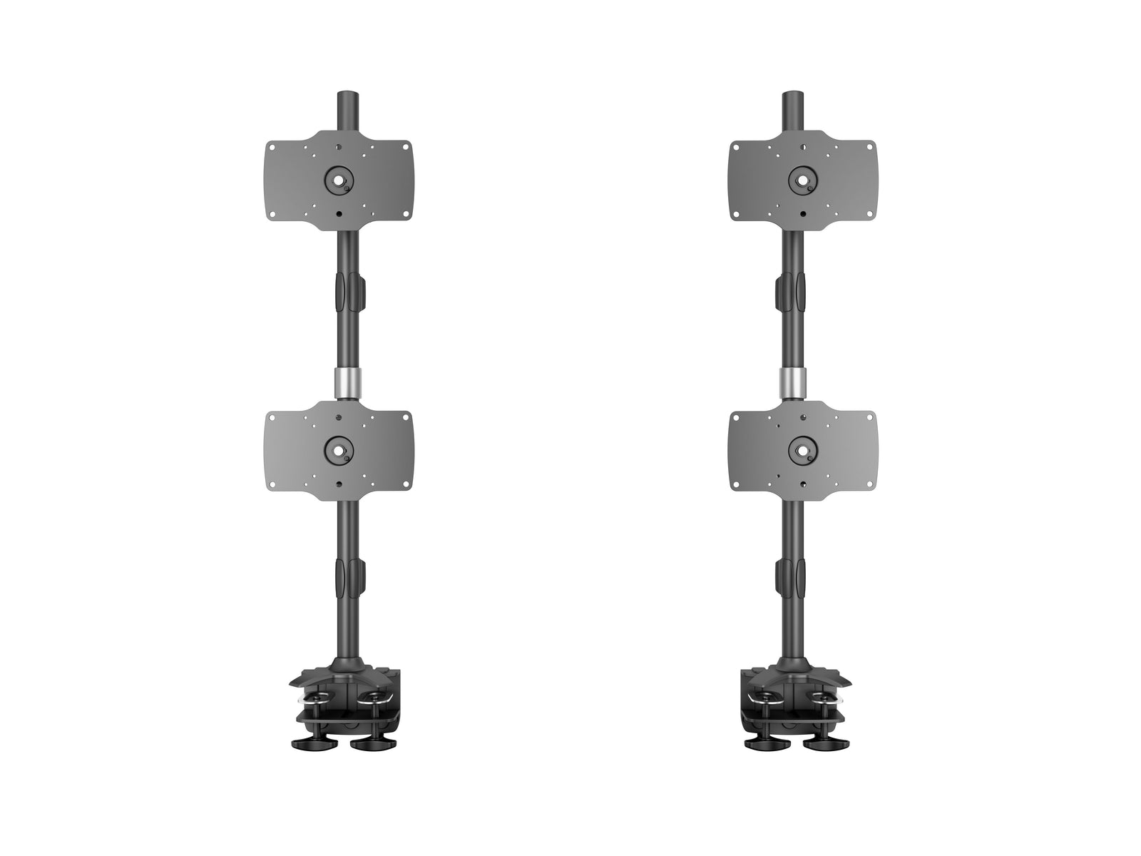 Multibrackets M VESA Quad Vertical Desk Clamp Monitor Mount for 24"–34" Monitors | 7350105212734