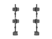 Multibrackets M VESA Quad Vertical Desk Clamp Monitor Mount for 24"–34" Monitors | 7350105212734