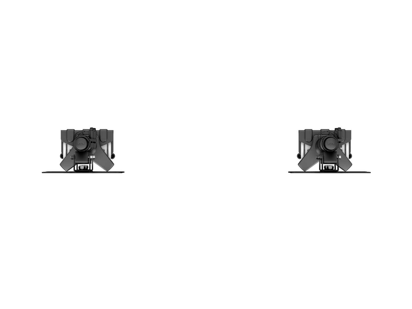 Multibrackets M VESA Quad Vertical Desk Clamp Monitor Mount for 24"–34" Monitors | 7350105212734