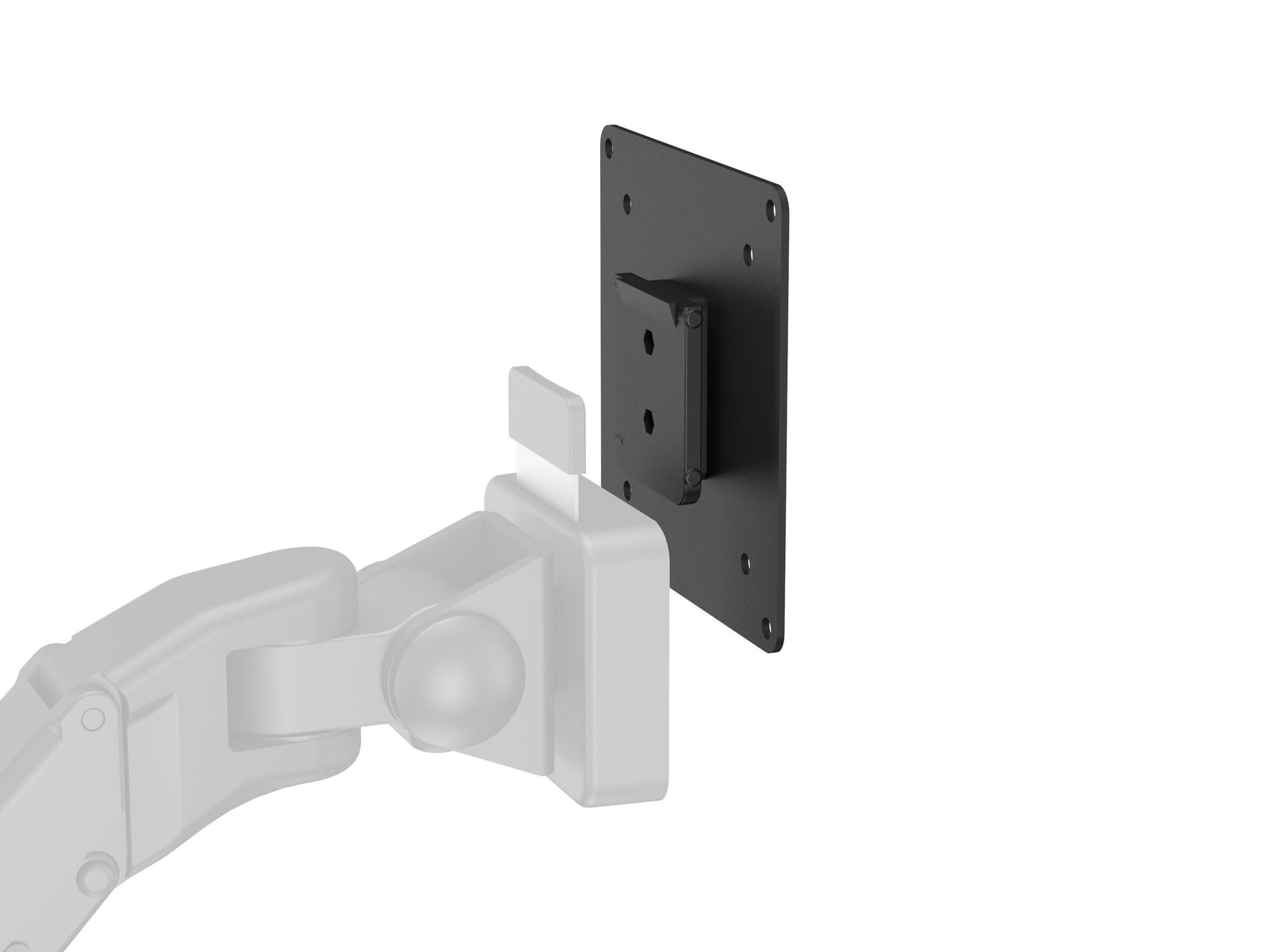 Multibrackets M VESA Quick Release Plate 75x75/100x100 for Gas Lift Arms | 7350022739529 Mount Accessories Multibrackets