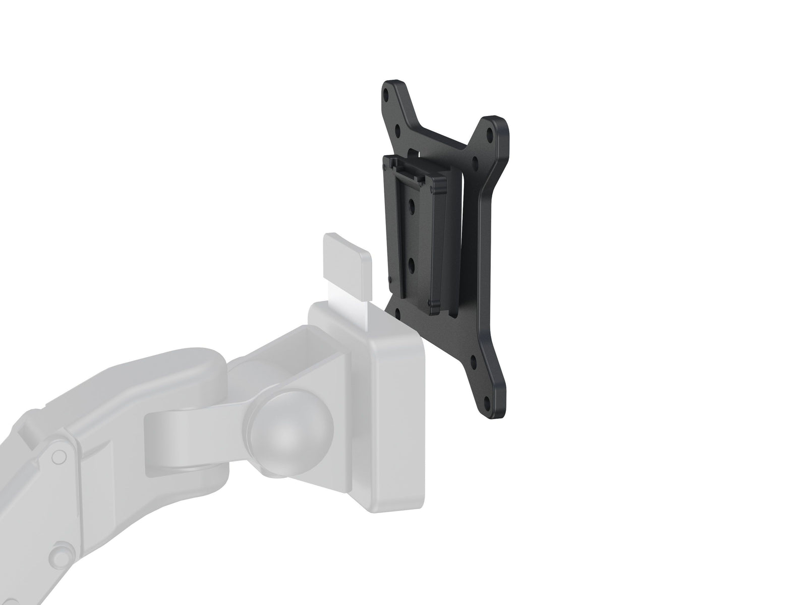 Multibrackets M VESA Quick Release Plate 75x75/100x100 for Gas Lift Arms | 7350073738014 Mount Accessories Multibrackets