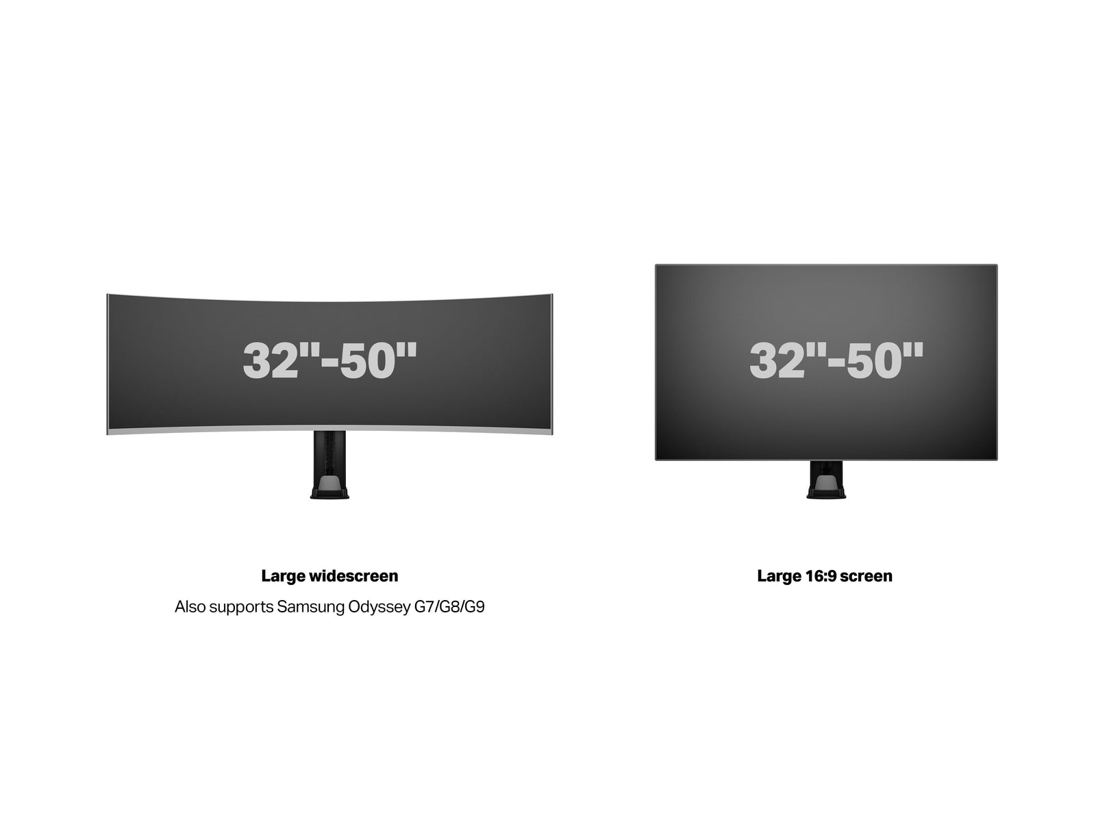 Multibrackets M VESA Single Monitor Mount for 32"–50" Widescreen Monitors | 7350105213236