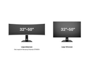 Multibrackets M VESA Single Monitor Stand for 32"–57" Widescreen Monitors | 7350105213229