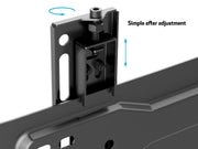 Multibrackets M VESA Super Slim Fixed 400 MAX Wall Mount for 32"–55" TVs | 7350073735556 Wall Mount Bracket Multibrackets