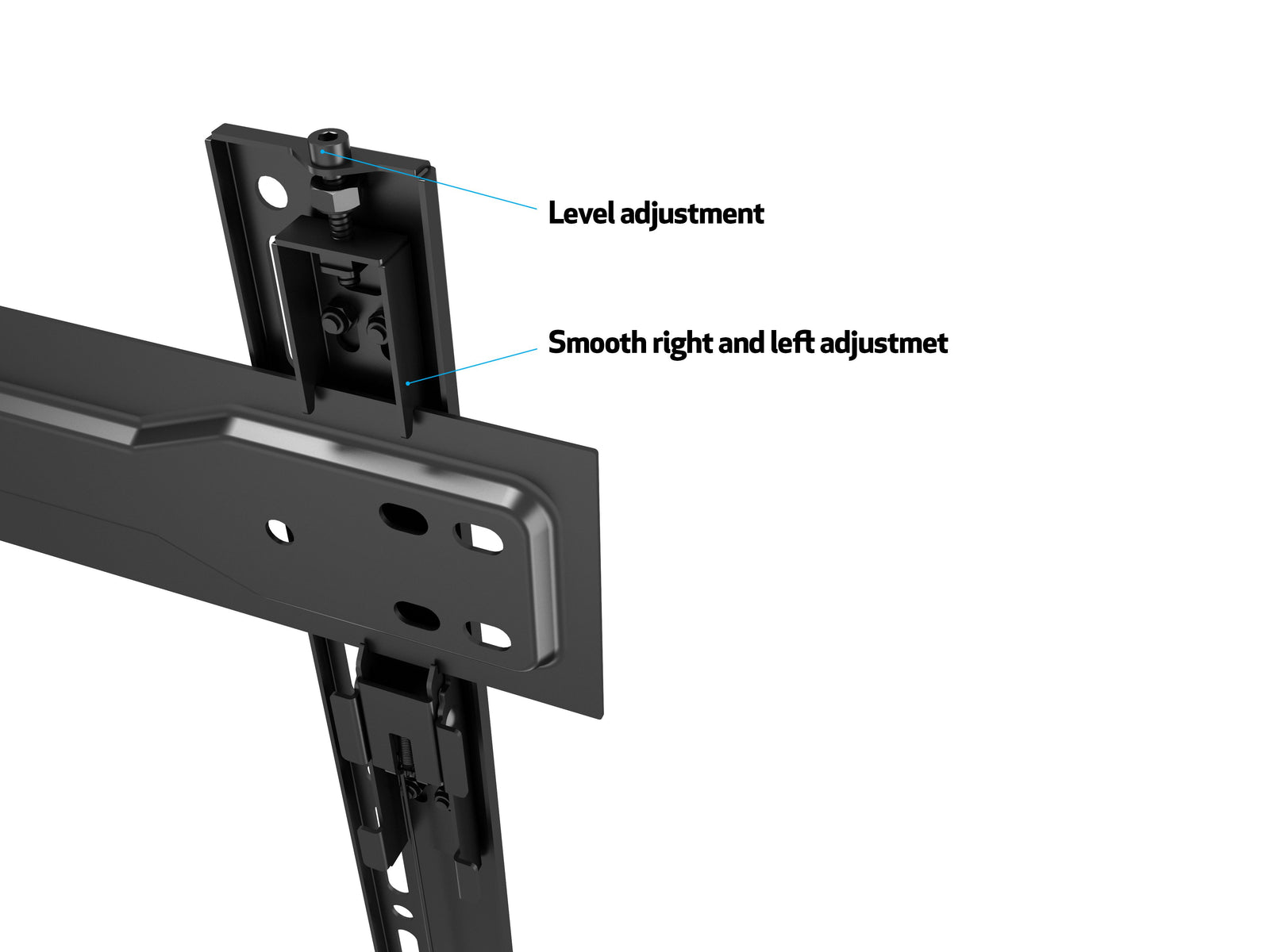 Multibrackets M VESA Super Slim Fixed 600 MAX Wall Mount for 32"–75" TVs | 7350073735563 Wall Mount Bracket Multibrackets
