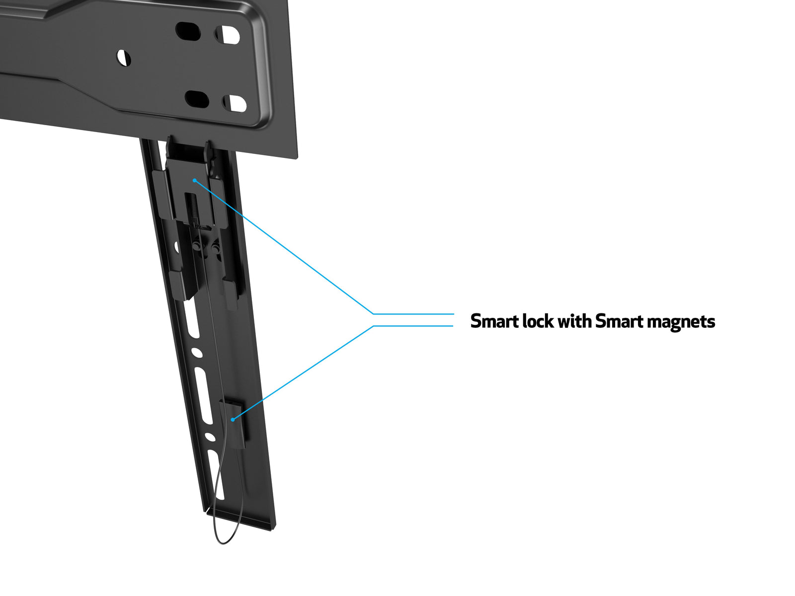 Multibrackets M VESA Super Slim Fixed 600 MAX Wall Mount for 32"–75" TVs | 7350073735563 Wall Mount Bracket Multibrackets