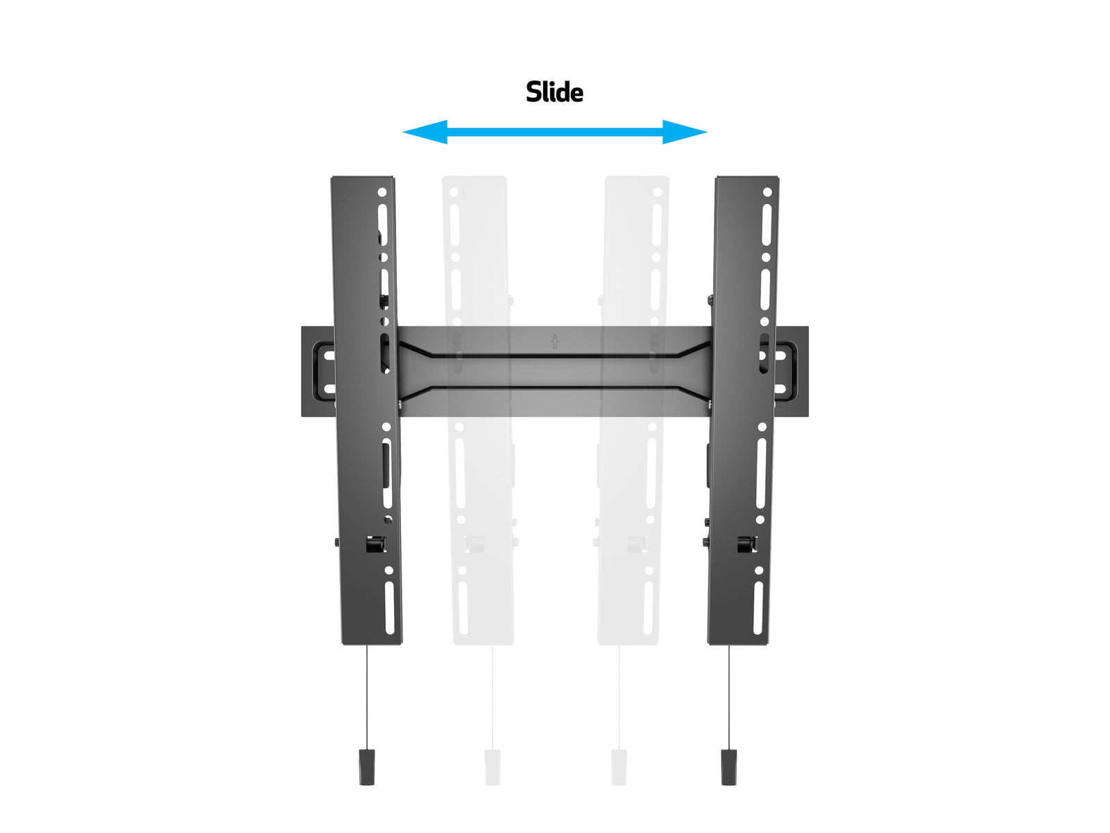 Multibrackets M VESA Super Slim Tilt 400 MAX Wall Mount for 32"–55" Screens | 7350073735532