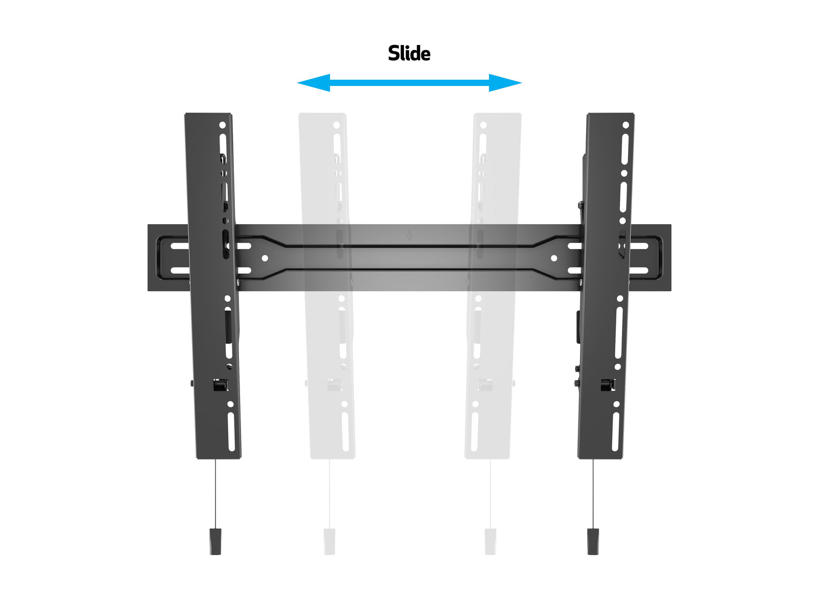 Multibrackets M VESA Super Slim Tilt 600 MAX Wall Mount for 40"–75" Screens | 7350073735549