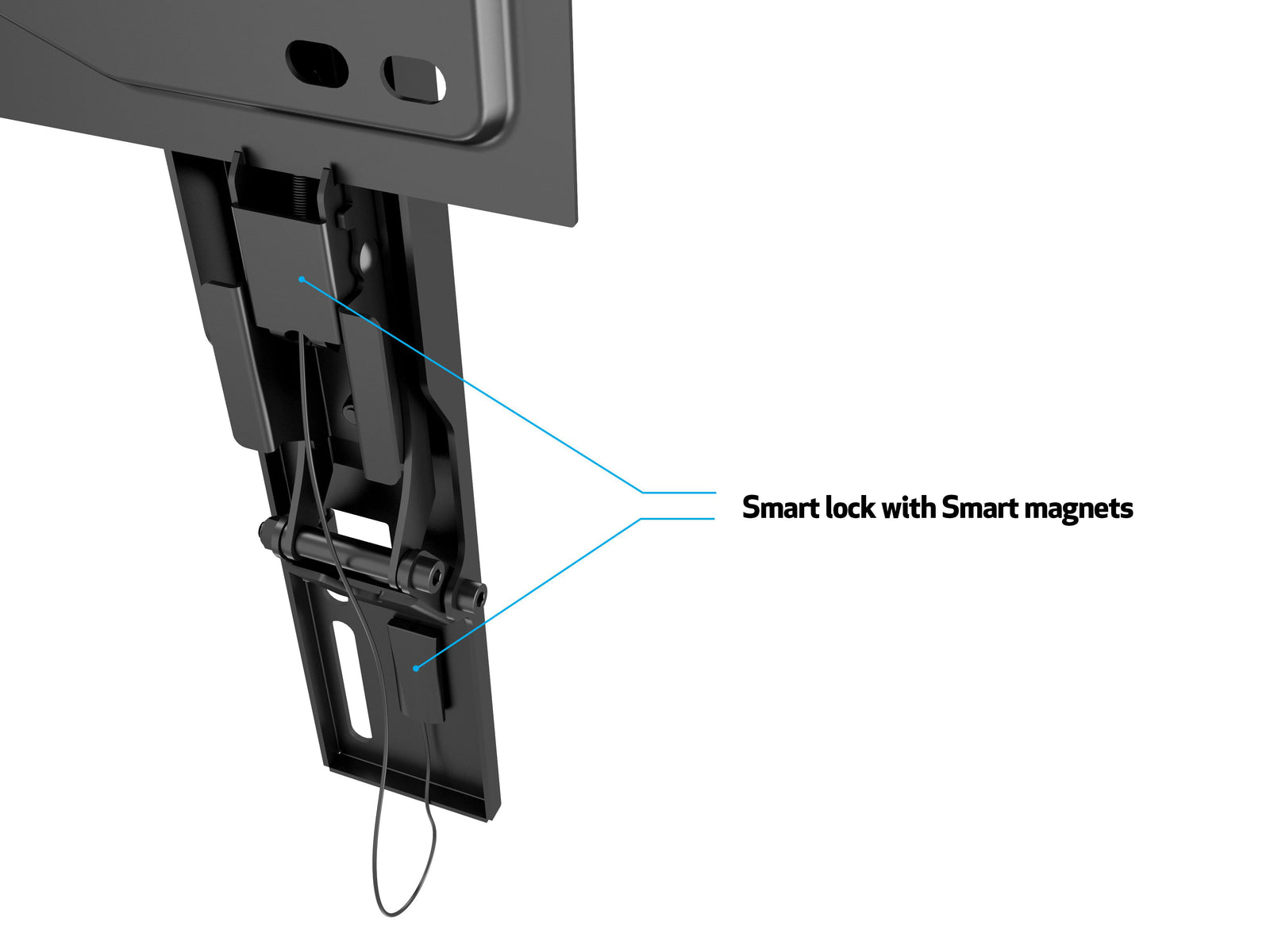 Multibrackets M VESA Super Slim Tilt 600 MAX Wall Mount for 40"–75" Screens | 7350073735549